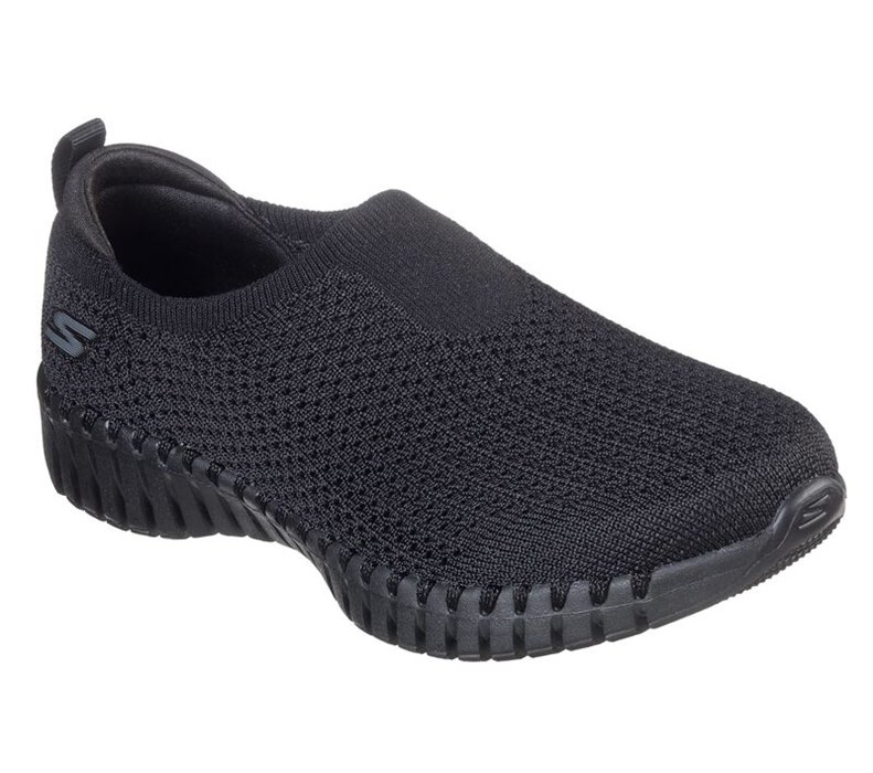 Skechers Dam Svarta Slip On - Gowalk Smart - Keen - Sverige (WDVGI-7250)